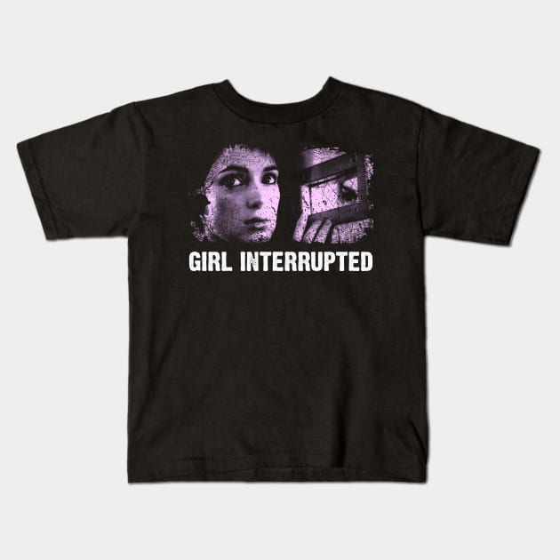 Intricate Mindscape Girl Interrupted S Compelling Tale Kids T-Shirt by Church Green